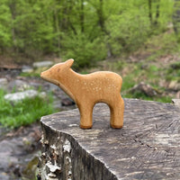 Wooden Deer Calf Waldorf Toy - BIG FRENCHIES