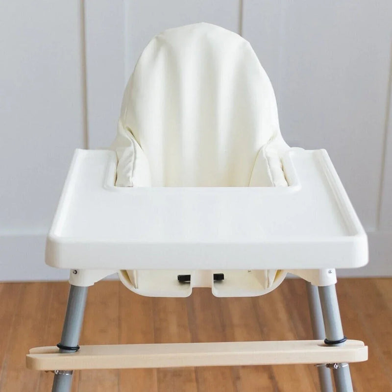 Off-White Vegan Leather IKEA Antilop Cushion Cover - BIG FRENCHIES