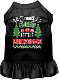Christmas Pet Dress "Have Yourself A Furry Little Christmas"