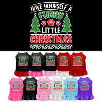 Christmas Pet Dress "Have Yourself A Furry Little Christmas"