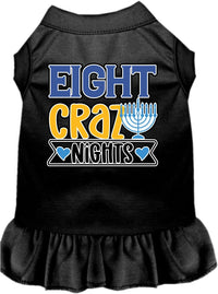 Hanukkah Pet Dress "Eight Crazy Nights"