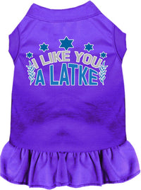 Hanukkah Pet Dress "Oy To The World"