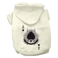 Halloween Costume Pet Hoodie "Ace of Spades Costume"