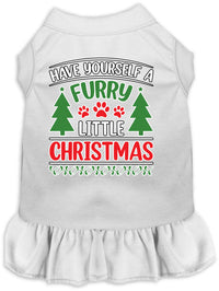 Christmas Pet Dress "Have Yourself A Furry Little Christmas"