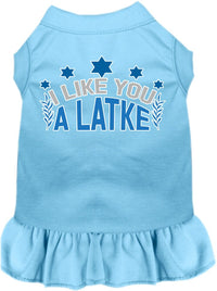 Hanukkah Pet Dress "Oy To The World"