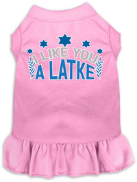 Hanukkah Pet Dress "Oy To The World"