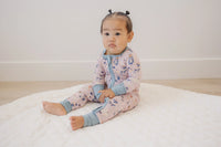 Nutcracker Print Bamboo Zippy Romper *Newborn left - BIG FRENCHIES