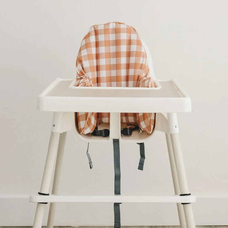 Burnt Orange Gingham IKEA Antilop Cushion Cover - BIG FRENCHIES
