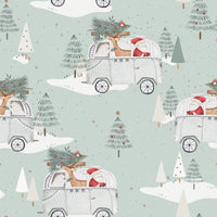 Cruisin' to Christmas Bamboo Zippy Romper - BIG FRENCHIES
