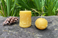 Starry Night Beeswax Candle Pair - BIG FRENCHIES