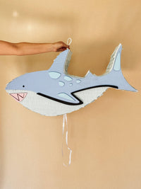 🦈 Fierce Shark Piñata – Handmade Shark Party Decoration, Candy Holder - BIG FRENCHIES