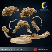 3d Printed Ork Weapon Waagh! by Meshbrain Labs