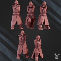 3d Printed 2nd Death Division Infantry Kit x7 by DakkaDakka Miniatures