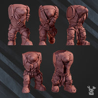3d Printed Orc Marauders Assembly Kit x5 by DakkaDakka