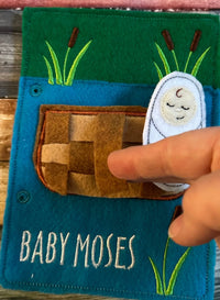 Children's Bible Quiet Book, Interactive Christian Learning Toy,
Baptism Birthday Easter Gift - BIG FRENCHIES