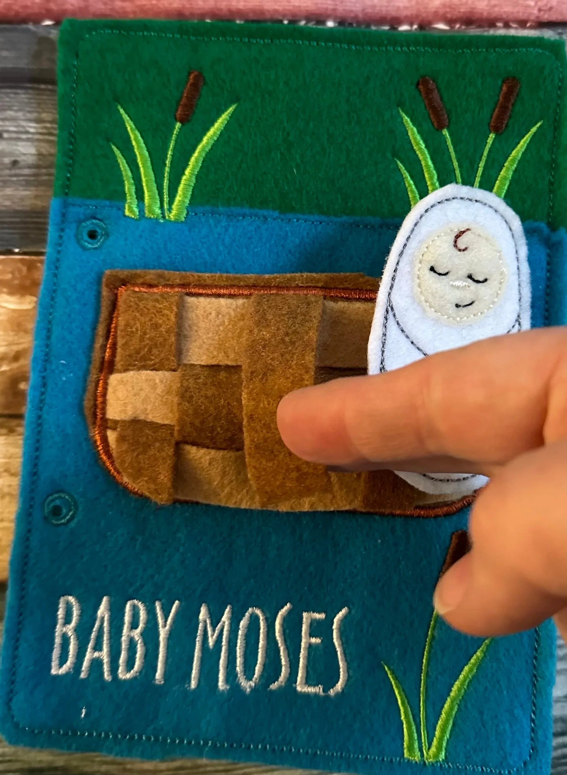 Children's Bible Quiet Book, Interactive Christian Learning Toy,
Baptism Birthday Easter Gift - BIG FRENCHIES