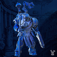 3d Printed Legio Prima Victrix Mechanic by DakkaDakka Miniatures