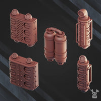 3d Printed Light Stomper Mech by DakkaDakka