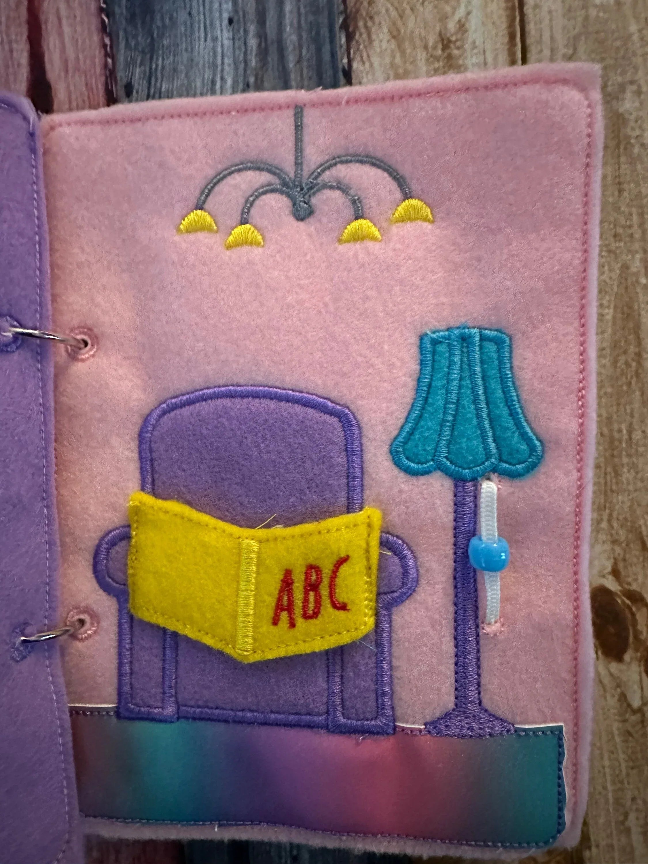 Felt Dollhouse Quiet Book - Toddler Quiet Activity Toy - Educational Gift For Girls - Learning Toy - Unpaper Doll - BIG FRENCHIES