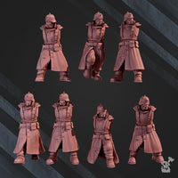3d Printed 2nd Death Division Infantry Assembly Kit v2 by DakkaDakka