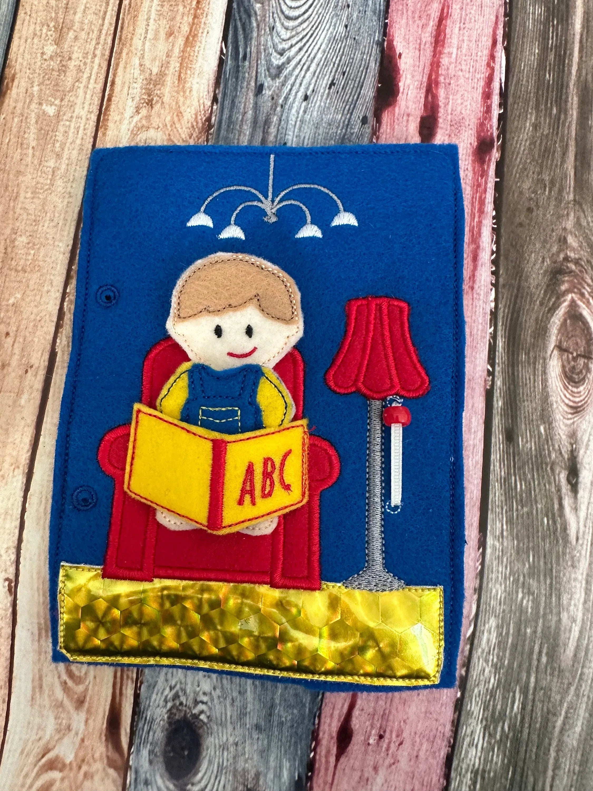 Portable Felt Dollhouse Quiet Book - Toddler Quiet Activity Toy - Educational Gift For Boys and Girls - Learning Toy - Unpaper Doll - BIG FRENCHIES