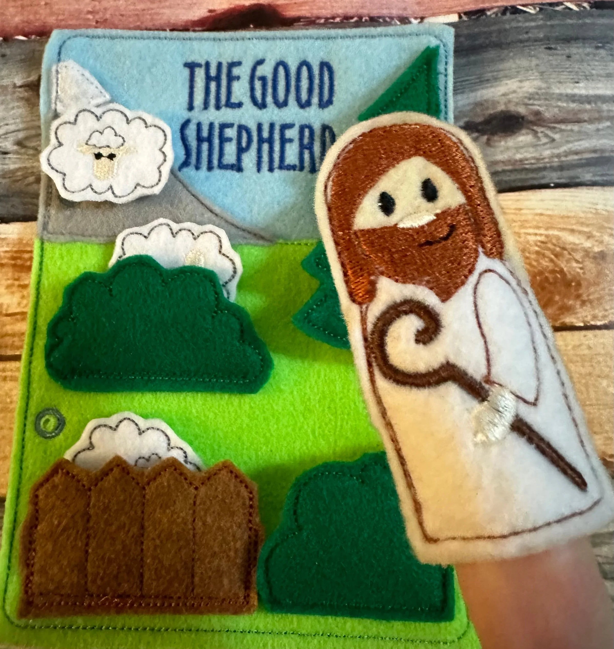 Children's Bible Quiet Book, Interactive Christian Learning Toy,
Baptism Birthday Easter Gift - BIG FRENCHIES
