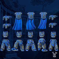 3d Printed Princeps Squad x5 by DakkaDakka Miniatures