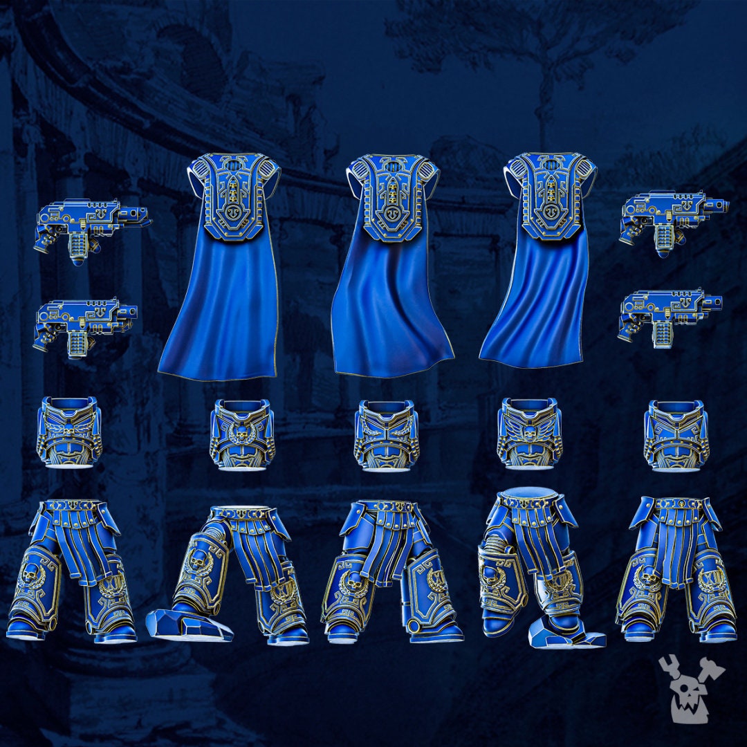 3d Printed Princeps Squad x5 by DakkaDakka Miniatures