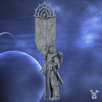 3d Printed Standard Bearer of the St. Moon by DakkaDakka
