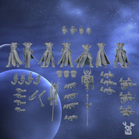 3d Printed Nova Star Squad x10 by DakkaDakka Miniatures