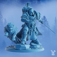 3d Printed Ölaf, the White Fang by DakkaDakka Miniatures