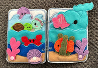 Under the Sea Quiet Book, Ocean Animal Finger Puppets, Teacher and
Child Learning Toy - BIG FRENCHIES
