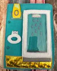 Portable Felt Dollhouse Quiet Book - Toddler Quiet Activity Toy - Educational Gift For Boys and Girls - Learning Toy - Unpaper Doll - BIG FRENCHIES