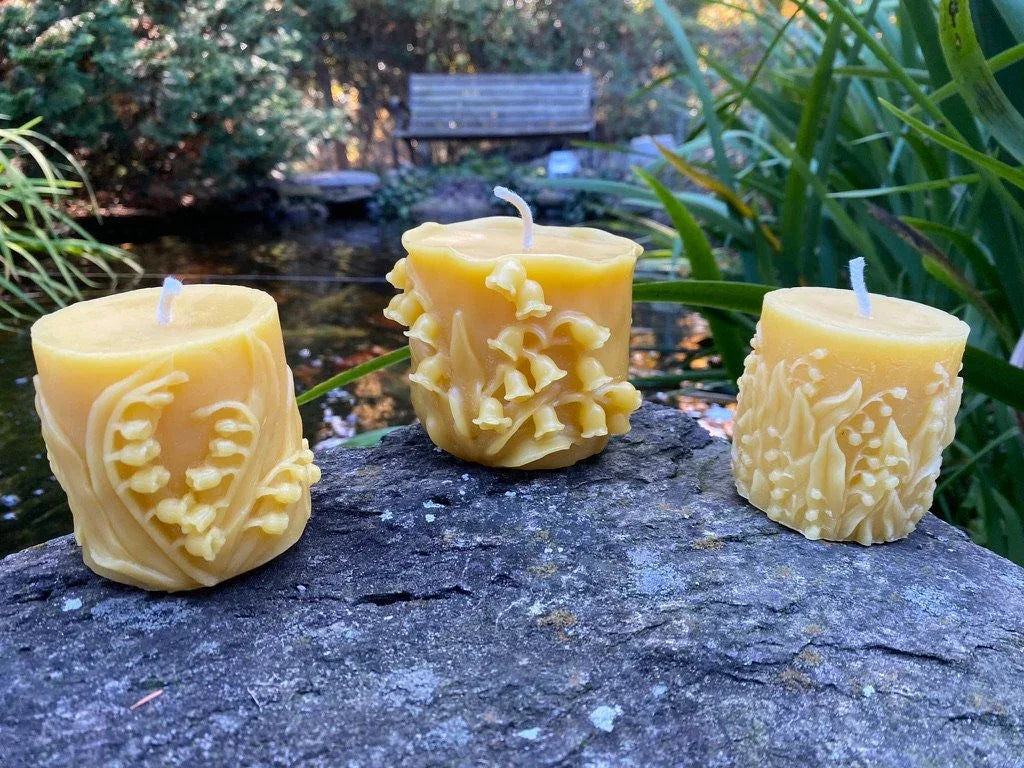 Wandering Lily Beeswax Candles - BIG FRENCHIES