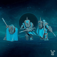 3d Printed Scylla Legion Dragon Hunters x3 by DakkaDakka Miniatures