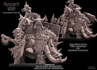 3D Printed Iron Orc Warlord on Warboar by Avatars of War
