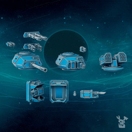 3d Printed Scylla Legion APC by DakkaDakka Miniatures