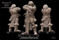 3D printed Barbarian Mercenary by Avatars of War