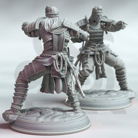 3D Printed Samurai of the Serpent by DM Stash