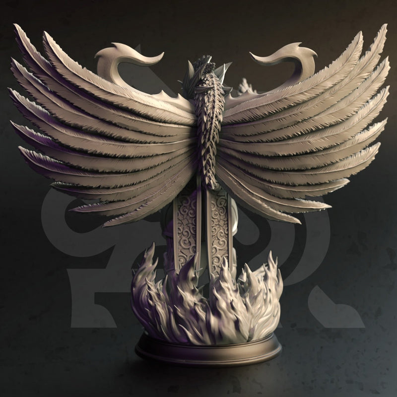 3D Printed Arcane Phoenix Construct by DM Stash – BIG FRENCHIES
