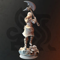 3D Printed Wolf Totem Barbarian by DM Stash