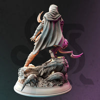 3D Printed Drow Swamp Ranger by DM Stash