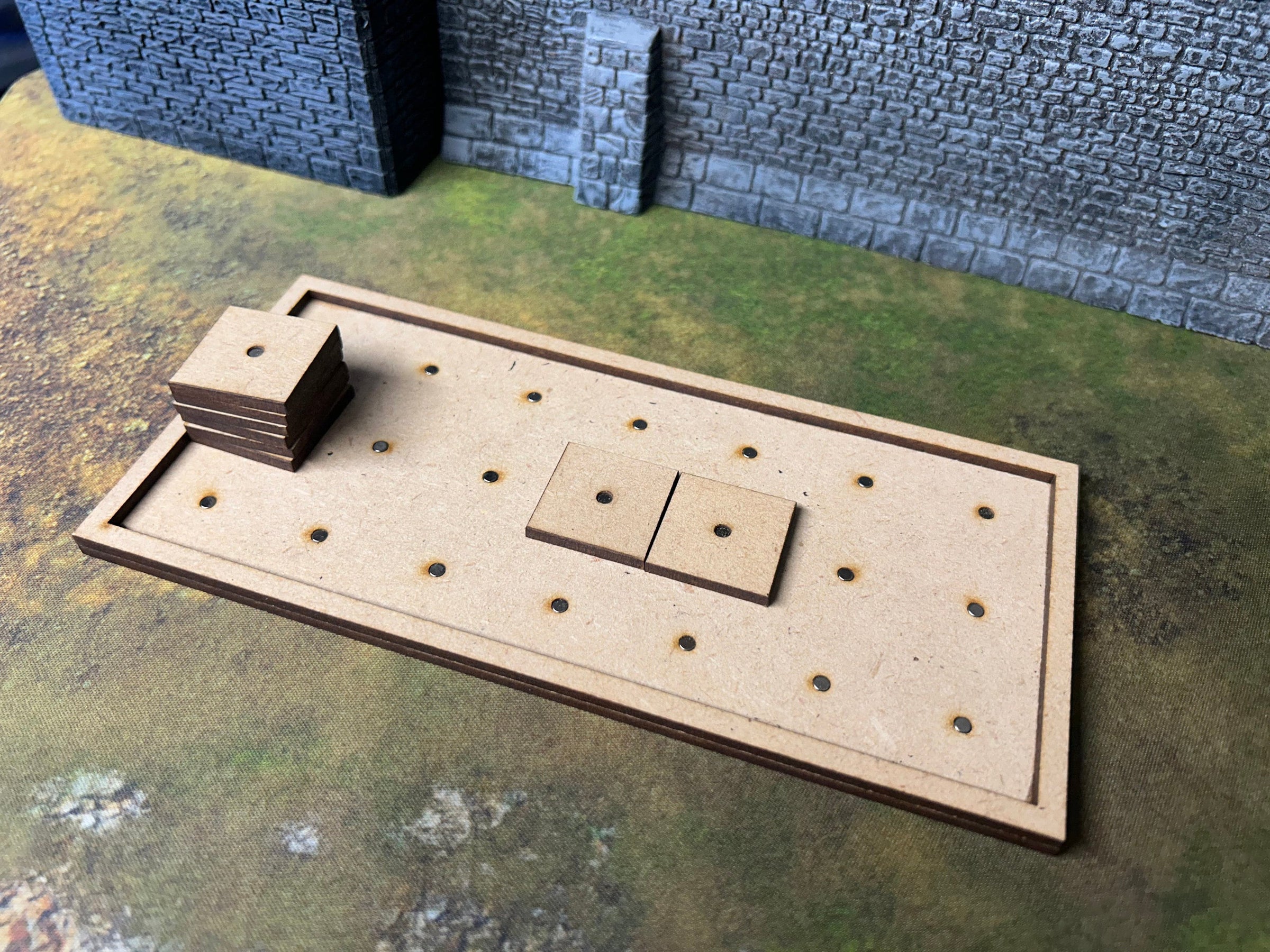 Pre-Magnetized Movement Trays with Bases 25mm