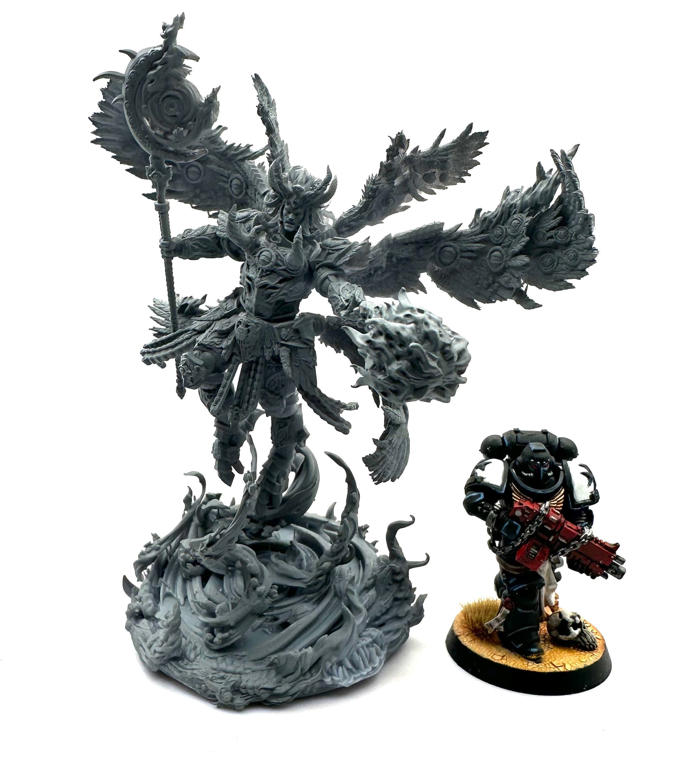 3D Printed Giant Wizard by 3DArtGuy Miniatures