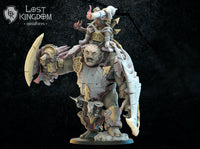3d Printed Mongobbo Gunner on Throi by Lost Kingdom Miniatures