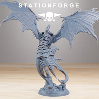 3D Printed Xenarid Flying Leader by StationForge Miniatures
