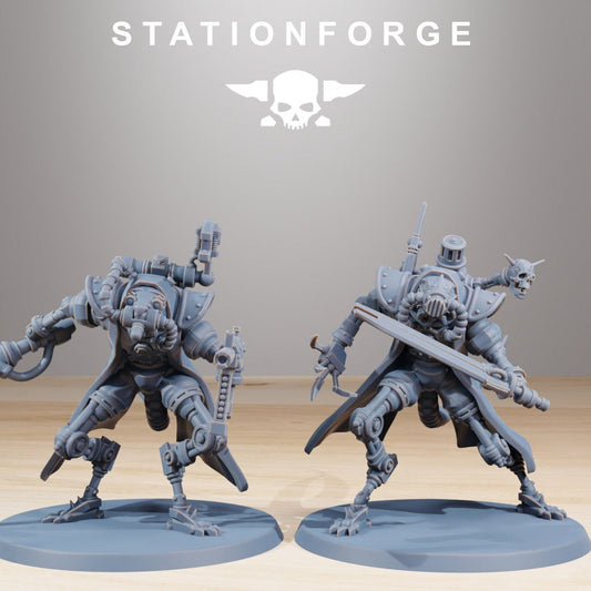 3D Printed Raticus Curdsters x10 by StationForge Miniatures