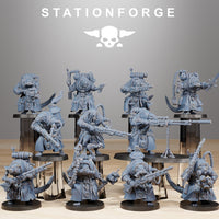 3D Printed Raticus Grunts x10 by StationForge Miniatures