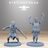 3D Printed Corrupted Guard Fanatics x10 by StationForge Miniatures