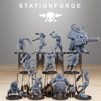 3D Printed Corrupted Guard Walkers x11 by StationForge Miniatures